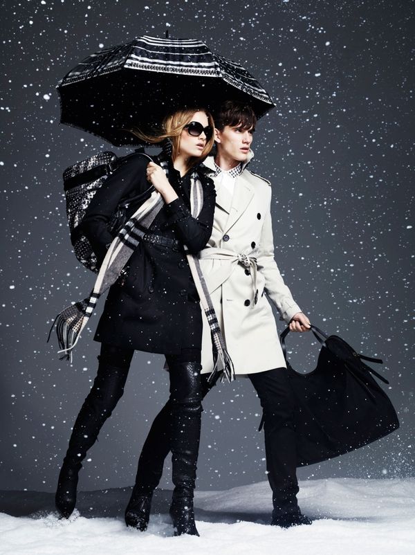 Burberry Winter Storms Collection 2010 Ad Campaign - Where Fashion and ...